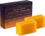 Valitic Kojic Acid Dark Spot Remover Soap Bar With Vitamin C, Retinol, Collagen, Turmeric - Original Japanese Complex - Hyaluronic Acid, Vitamin E, Shea Butter, Castile Oil ( 4 Pack ) With Soap Holder Valitic Kojic Acid Dark Spot Remover Soap Bar With Vitamin C, Retinol, Collagen, Turmeric - Original Japanese Complex - Hyaluronic Acid, Vitamin E, Shea Butter, Castile Oil ( 4 Pack ) With Soap Holder