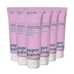 Attitude Moisture Rich Hair Conditioner, For Dry And Damaged Hair, Naturally Derived Ingredients, Vegan Detangler, Dermatologiocally Tested, Quinoa And Jojoba, 240 Ml (Pack Of 6) Attitude Moisture Rich Hair Conditioner, For Dry And Damaged Hair, Naturally Derived Ingredients, Vegan Detangler, Dermatologiocally Tested, Quinoa And Jojoba, 240 Ml (Pack Of 6)