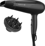 Remington Damage Protection Hair Dryer With Ceramic + Ionic + Tourmaline Technology, Black, 3 Piece Set Remington Damage Protection Hair Dryer With Ceramic + Ionic + Tourmaline Technology, Black, 3 Piece Set