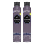 Hask Charcoal Clarifying Dry Shampoo Kits For All Hair Types, Aluminum Free, No Sulfates, Parabens, Phthalates, Gluten Or Artificial Colors (4.3Oz-Qty2)
