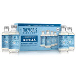 Mrs. Meyer'S Clean Day Foaming Hand Soap Concentrated Refills, 4 Concentrated Refills (2 Fl. Oz Each), Rain Water Scent, Makes 40 Fl. Oz. Of Foaming Soap Total Mrs. Meyer'S Clean Day Foaming Hand Soap Concentrated Refills, 4 Concentrated Refills (2 Fl. Oz Each), Rain Water Scent, Makes 40 Fl. Oz. Of Foaming Soap Total