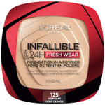 L'Oreal Paris Makeup Infallible Fresh Wear Foundation In A Powder, Up To 24H Wear, Waterproof, Ivory Buff, 0.31 Oz L'Oreal Paris Makeup Infallible Fresh Wear Foundation In A Powder, Up To 24H Wear, Waterproof, Ivory Buff, 0.31 Oz