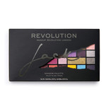 Makeup Revolution X Jack Eyeshadow Palette, Matte & Shimmer, Intense Colors, 20 Shades, Cruelty-Free, 0.45 Oz