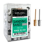 Karlash Professional Nail Sanding Bands Zebra Fine Grit File + Free 2 Mandrel (1 Pack) Karlash Professional Nail Sanding Bands Zebra Fine Grit File + Free 2 Mandrel (1 Pack)