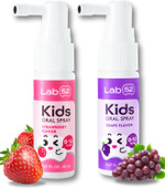 Lab52 Kids Oral Spray Duo Set, Toddler Toothpaste Helper For Cavity Repair And Fresh Breath, Children Anticavity With Fluoride Free For Newborn To Preschoolers, Xylitol (Strawberry & Grape) Lab52 Kids Oral Spray Duo Set, Toddler Toothpaste Helper For Cavity Repair And Fresh Breath, Children Anticavity With Fluoride Free For Newborn To Preschoolers, Xylitol (Strawberry & Grape)
