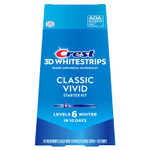 Crest 3D Whitestrips, Classic Vivid, Teeth Whitening Strip Kit, 20 Strips (10 Count Pack)