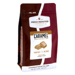 Fresh Roasted Coffee, Caramel Flavored Coffee, 12 Oz, Medium Roast, Kosher, Ground Fresh Roasted Coffee, Caramel Flavored Coffee, 12 Oz, Medium Roast, Kosher, Ground