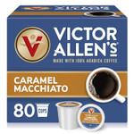 Victor Allen'S Coffee Caramel Macchiato Flavored, 80 Count, Medium Roast, Single Serve Coffee Pods For Keurig K-Cup Brewers Victor Allen'S Coffee Caramel Macchiato Flavored, 80 Count, Medium Roast, Single Serve Coffee Pods For Keurig K-Cup Brewers