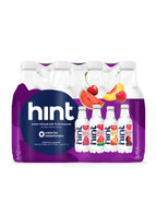 Hint Water Purple Variety Pack (Pack Of 12), 16 Ounce Bottles, 3 Bottles Each Of: Raspberry, Watermelon, Cherry, And Peach, Zero Calories, Zero Sugar And Zero Sweeteners Hint Water Purple Variety Pack (Pack Of 12), 16 Ounce Bottles, 3 Bottles Each Of: Raspberry, Watermelon, Cherry, And Peach, Zero Calories, Zero Sugar And Zero Sweeteners
