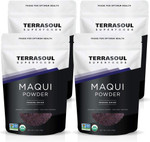 Terrasoul Superfoods Organic Maqui Berry Powder, 1 Lb (Pack Of 4), Freeze-Dried, Antioxidant-Rich Superfood For Smoothies, Desserts, And Immune Support Terrasoul Superfoods Organic Maqui Berry Powder, 1 Lb (Pack Of 4), Freeze-Dried, Antioxidant-Rich Superfood For Smoothies, Desserts, And Immune Support