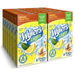 Wyler'S Light Singles To Go Powder Packets, Water Drink Mix, Lemon Iced Tea, 96 Single Servings (Pack Of 12) Wyler'S Light Singles To Go Powder Packets, Water Drink Mix, Lemon Iced Tea, 96 Single Servings (Pack Of 12)
