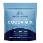 Mindful Evening Sugar Free Cocoa Mix Natural Sleep Aid, 40 Servings, Melatonin 3Mg, L-Theanine, Gaba Supplements, Natural Calm Sleep Support Stress Relief Calm Sleepy Cocoa Nighttime Hot Chocolate Mindful Evening Sugar Free Cocoa Mix Natural Sleep Aid, 40 Servings, Melatonin 3Mg, L-Theanine, Gaba Supplements, Natural Calm Sleep Support Stress Relief Calm Sleepy Cocoa Nighttime Hot Chocolate