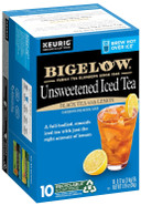 Bigelow Unsweetened Iced Black Tea With Lemon K Cups Pods, 10 Count (Pack Of 6), 60 K Cup Pods Total