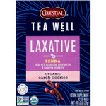 Celestial Seasonings Teawell Herbal Tea, Laxative, Organic Carob Licorice, 12 Count
