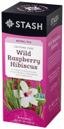 Stash Tea Wild Raspberry Hibiscus Herbal Tea, 6 Boxes Of 30 Tea Bags Each (180 Tea Bags Total) Stash Tea Wild Raspberry Hibiscus Herbal Tea, 6 Boxes Of 30 Tea Bags Each (180 Tea Bags Total)