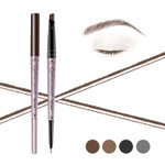 Music Flower Double Ended Eyebrow Pencil, Waterproof Natural Brow Enhancing Pen, Long Lasting Eye Makeup, Pack Of 1, Dark Browndrak Brown Music Flower Double Ended Eyebrow Pencil, Waterproof Natural Brow Enhancing Pen, Long Lasting Eye Makeup, Pack Of 1, Dark Browndrak Brown