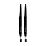 NYX PROFESSIONAL MAKEUP Fill & Fluff Eyebrow Pomade Pencil - Espresso (Pack Of 2)07 Espresso2 Count (Pack of 1)