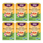 Yogi Tea - Green Tea Blueberry Slim Life (6 Pack) - Contains Caffeine - 96 Organic Tea Bags