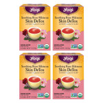 Yogi Tea Soothing Rose Hibiscus Skin Detox Tea - 16 Tea Bags Per Pack (6 Packs) - Organic Detox Tea To Support Skin Health - Includes Green Tea Leaf, Rose Petal, Honeybush Leaf, Hibiscus & More Yogi Tea Soothing Rose Hibiscus Skin Detox Tea - 16 Tea Bags Per Pack (6 Packs) - Organic Detox Tea To Support Skin Health - Includes Green Tea Leaf, Rose Petal, Honeybush Leaf, Hibiscus & More