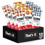 That'S It. Variety Pack 100% Natural Real Fruit Bar, Best High Fiber Vegan, Gluten Free Healthy Snack, Paleo For Children & Adults, Non Gmo No Added Sugar, No Preservatives Energy Food (12 Pack) That'S It. Variety Pack 100% Natural Real Fruit Bar, Best High Fiber Vegan, Gluten Free Healthy Snack, Paleo For Children & Adults, Non Gmo No Added Sugar, No Preservatives Energy Food (12 Pack)