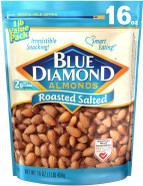 Blue Diamond Almonds, Roasted Salted, 16 Ounce
