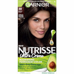 Garnier Nutrisse Nourishing Hair Color Creme, 30 Darkest Brown (Sweet Cola) (Packaging May Vary) Garnier Nutrisse Nourishing Hair Color Creme, 30 Darkest Brown (Sweet Cola) (Packaging May Vary)