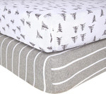 Burt'S Bees Baby Fitted Crib Sheet Organic Cotton Beesnug - Pine Forest And Stripe Prints, Fits Unisex Standard Bed And Toddler Mattress, Infant Essentials, 52 X 28 Inch 2-Packs Burt'S Bees Baby Fitted Crib Sheet Organic Cotton Beesnug - Pine Forest And Stripe Prints, Fits Unisex Standard Bed And Toddler Mattress, Infant Essentials, 52 X 28 Inch 2-Packs