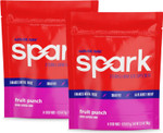 Advocare Energized Hydration Bundle Spark Vitamin & Amino Acid Supplement Rehydrate Electrolyte Drink Mix - Fruit Punch - 28 Total Stick Packs