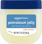 Amazon Basics Petroleum Jelly White Petrolatum Skin Protectant, Unscented, 3.75 Ounce, 1-Pack (Previously Solimo) Amazon Basics Petroleum Jelly White Petrolatum Skin Protectant, Unscented, 3.75 Ounce, 1-Pack (Previously Solimo)