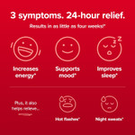 Amberen Energy, Mood & Sleep Gummies Perimenopause Relief Capsules, 1 Month Supply Bundle