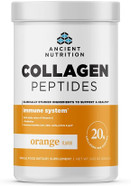Ancient Nutrition Collagen Peptides, Vitamin C And Probiotics, Hydrolyzed Collagen Peptides Powder For Healthy Immune System Support, Orange, Keto Friendly, 12 Servings, 20G Collagen Per Serving Ancient Nutrition Collagen Peptides, Vitamin C And Probiotics, Hydrolyzed Collagen Peptides Powder For Healthy Immune System Support, Orange, Keto Friendly, 12 Servings, 20G Collagen Per Serving