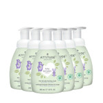 Attitude 2-In-1 Hair And Body Foaming Baby Wash, Ewg Verified Shampoo Soap, Dermatologically Tested, Made With Naturally Derived Ingredients, Vegan, Sweet Apple, 10 Fl Oz (Pack Of 6) Attitude 2-In-1 Hair And Body Foaming Baby Wash, Ewg Verified Shampoo Soap, Dermatologically Tested, Made With Naturally Derived Ingredients, Vegan, Sweet Apple, 10 Fl Oz (Pack Of 6)