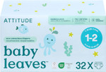 Attitude Eco-Conscious Disposable Diapers, Ewg Verified, Size 1/2 (7-17 Lbs), Ultra Absorbent For Baby, Vegan & Plant-Based, 32 Count Attitude Eco-Conscious Disposable Diapers, Ewg Verified, Size 1/2 (7-17 Lbs), Ultra Absorbent For Baby, Vegan & Plant-Based, 32 Count