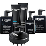 Blackwood For Men Hydro Cleanse Complete Set Including Scalp Massager, Hydroblast Shampoo, Hydroblast Conditioner, Pure Moisture Body Wash, & Biofuse Sculpting Gel - Natural Vegan Formula Blackwood For Men Hydro Cleanse Complete Set Including Scalp Massager, Hydroblast Shampoo, Hydroblast Conditioner, Pure Moisture Body Wash, & Biofuse Sculpting Gel - Natural Vegan Formula