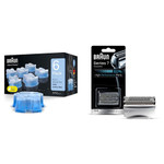 Braun Series 7 70S Electric Shaver Head Replacement Cassette & Braun Clean & Renew Refill Cartridges Braun Series 7 70S Electric Shaver Head Replacement Cassette & Braun Clean & Renew Refill Cartridges