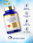 Carlyle Coq10 100Mg | 240 Softgels | Mega Q-Sorb Coenzyme Q-10 | With Black Pepper Extract | Non-Gmo, Gluten Free Carlyle Coq10 100Mg | 240 Softgels | Mega Q-Sorb Coenzyme Q-10 | With Black Pepper Extract | Non-Gmo, Gluten Free