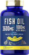 Carlyle Fish Oil 3600Mg | 1080Mg Omega 3 | 120 Count | Non-Gmo And Gluten Free Supplement