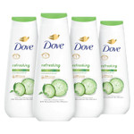 Dove Refreshing Body Wash Cucumber And Green Tea 4 Count Revitalizes And Refreshes Skin Cleanser That Effectively Washes Away Bacteria While Nourishing Your Skin 22 Oz Dove Refreshing Body Wash Cucumber And Green Tea 4 Count Revitalizes And Refreshes Skin Cleanser That Effectively Washes Away Bacteria While Nourishing Your Skin 22 Oz