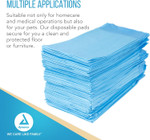 Dynarex Disposable Underpads, Medical-Grade Incontinence Bed Pads To Protect Sheets, Mattresses, And Furniture, 23X24 (31G), 1 Case Of 200 Disposable Underpads (2 Boxes Of 100) Dynarex Disposable Underpads, Medical-Grade Incontinence Bed Pads To Protect Sheets, Mattresses, And Furniture, 23X24 (31G), 1 Case Of 200 Disposable Underpads (2 Boxes Of 100)
