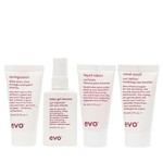 Evo Curly Travel Routine Bundle - Springsclean Shampoo, Baby Got Bounce Curl Treatment, Liquid Rollers Curl Balm, And Total Recoil Curl Definer - Deep Cleansing, Moisturizing, And Curl Enhancing Evo Curly Travel Routine Bundle - Springsclean Shampoo, Baby Got Bounce Curl Treatment, Liquid Rollers Curl Balm, And Total Recoil Curl Definer - Deep Cleansing, Moisturizing, And Curl Enhancing
