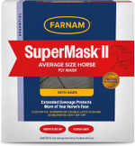 Farnam Supermask Ii Classic Horse Fly Mask With Ears, Arabian Size, Assorted