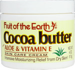 Fruit Of The Earth Cocoa Butter Cream Jar, 4 Oz