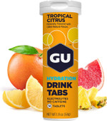 Gu Energy Hydration Electrolyte Drink Tablets, Enhanced Endurance Sports Drink For Running, Cycling, Triathlon, 4-Count(48 Servings), Tropical Citrus Gu Energy Hydration Electrolyte Drink Tablets, Enhanced Endurance Sports Drink For Running, Cycling, Triathlon, 4-Count(48 Servings), Tropical Citrus