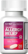 Healtha2Zâ® Fexofenadine Hydrochloride 60Mg | 12-Hour Antihistamine For Allergy Relief | Non-Drowsy (200 Counts (Pack Of 1)) Healtha2Zâ® Fexofenadine Hydrochloride 60Mg | 12-Hour Antihistamine For Allergy Relief | Non-Drowsy (200 Counts (Pack Of 1))
