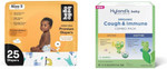 Hello Bello Premium Baby Diapers Size 3, 25 Count Of Disposable Comfort Fit Diapers - Design: Sleepy Sloth + Hyland'S Baby - Organic Cough & Immune Day & Night Combo Pack (4 Fl Oz) Hello Bello Premium Baby Diapers Size 3, 25 Count Of Disposable Comfort Fit Diapers - Design: Sleepy Sloth + Hyland'S Baby - Organic Cough & Immune Day & Night Combo Pack (4 Fl Oz)