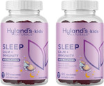 Hyland'S Kids - Sleep Aid, Calm + Immune Support, With Melatonin Sleep Aid Gummies, Helps With Sleeplessness & Restlessness, With Chamomile & Elderberry, 60 Vegan Gummies (Pack Of 2) Hyland'S Kids - Sleep Aid, Calm + Immune Support, With Melatonin Sleep Aid Gummies, Helps With Sleeplessness & Restlessness, With Chamomile & Elderberry, 60 Vegan Gummies (Pack Of 2)
