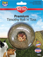 Kaytee Timothy Roll 'N' Toss Toy And Treat For Pet Rabbits, Guinea Pigs, And Chinchillas Kaytee Timothy Roll 'N' Toss Toy And Treat For Pet Rabbits, Guinea Pigs, And Chinchillas
