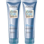 L'Oreal Paris Sulfate Free Shampoo And Conditioner For Curly Hair, Lightweight, Anti-Frizz Hair Care With Coconut Oil, Everpure, 8.5 Fl Oz, Set Of 2 (Packaging May Vary)