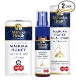 Manuka Health, Manuka Honey On-The-Go Sachets And Propolis Throat Spray Bundle Manuka Health, Manuka Honey On-The-Go Sachets And Propolis Throat Spray Bundle