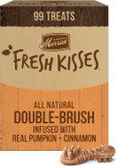 Merrick Fresh Kisses Natural Dental Chews, Treats Infused With Pumpkin And Cinnamon For Tiny Dogs 5-15 Lbs - 2 Lb. Box Merrick Fresh Kisses Natural Dental Chews, Treats Infused With Pumpkin And Cinnamon For Tiny Dogs 5-15 Lbs - 2 Lb. Box